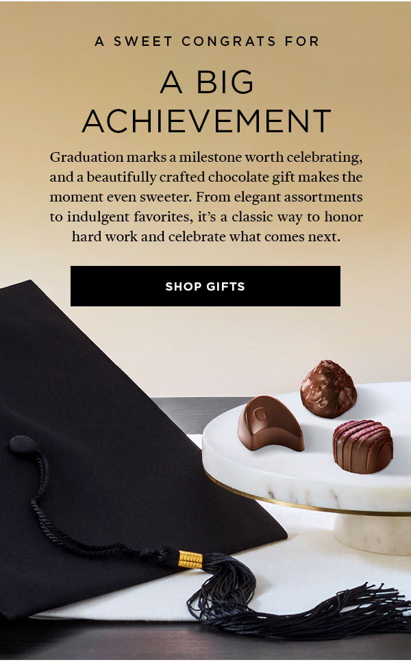 A SWEET CONGRATS FOR A BIG ACHIEVEMENT SHOP GIFTS>