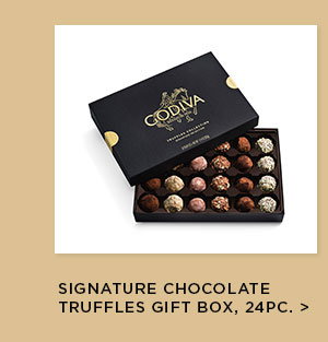 Signature Chocolate Truffles Gift Box, 24pc.