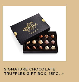 Signature Chocolate Truffles Gift Box, 15pc.