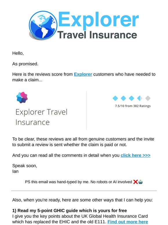 our Reviews (part 2).