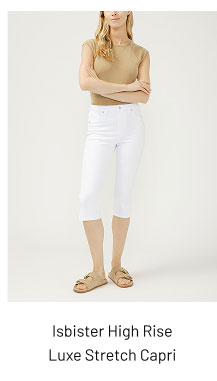 Isbister High Rise Luxe Stretch Capri