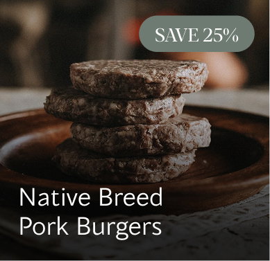 Native Breed Pork Burgers 