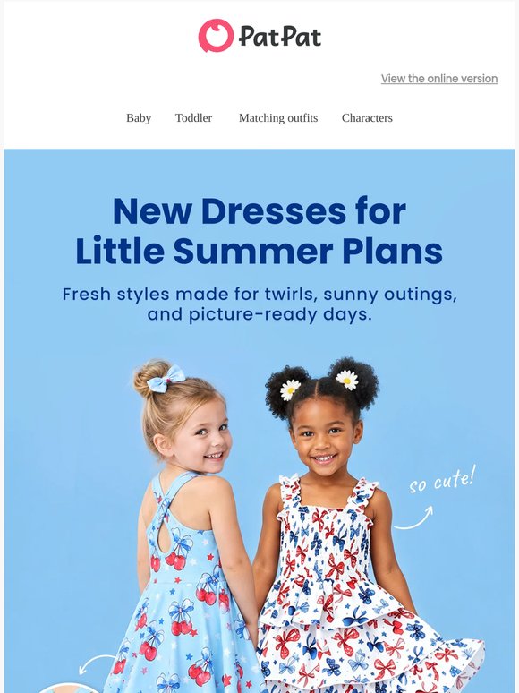 🌸 Fresh Dresses, Too Cute to Miss 💕