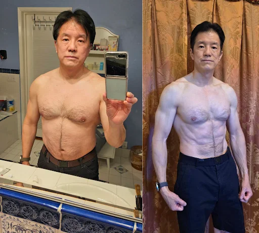 Ron Transformation 58 Years Old