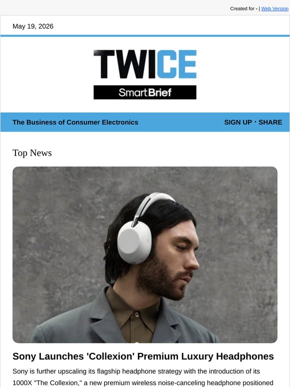 Sony Launches ‘Collexion’ Premium Luxury Headphones