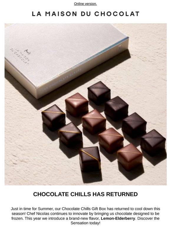 Chocolate Chills Has Returned!