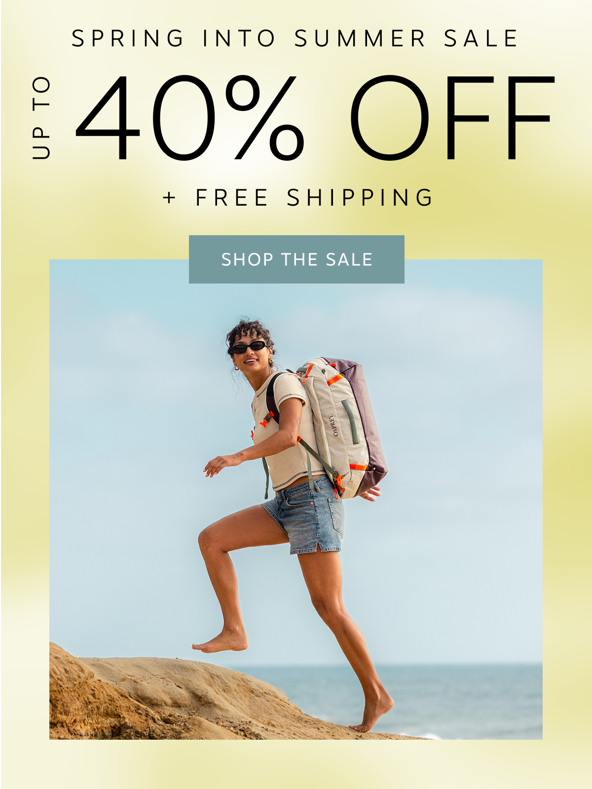 Grab up to 40% off and free shipping sitewide during our spring sale | Shop Now