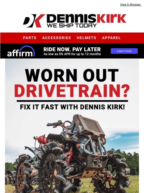 Before your Next ATV Adventure - Give your Drivetrain the Ultimate Upgrade