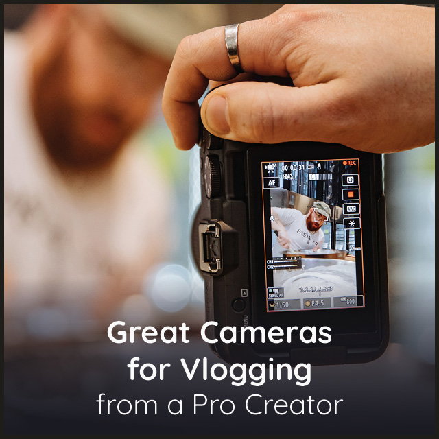 Cameras for Vlogging Blog