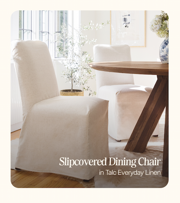 Slipcovered Dining Chair