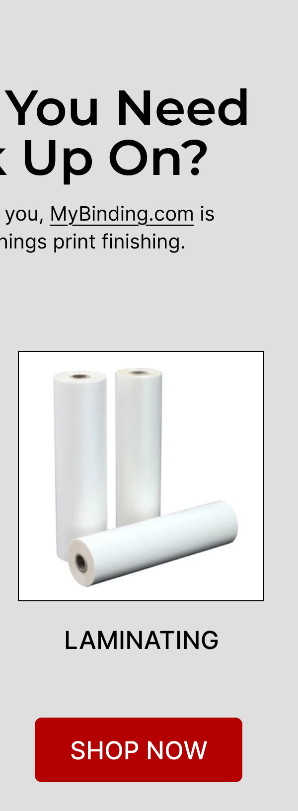 LAMINATING