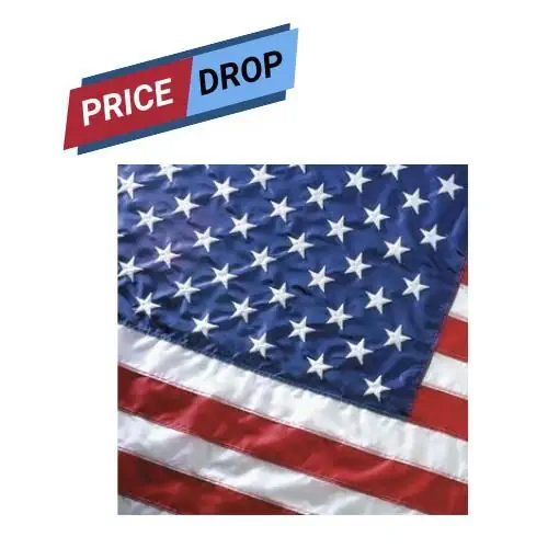 Valley Forge Perma-Nyl American Flag