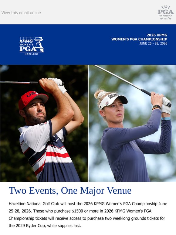 Two Events, One Major Venue