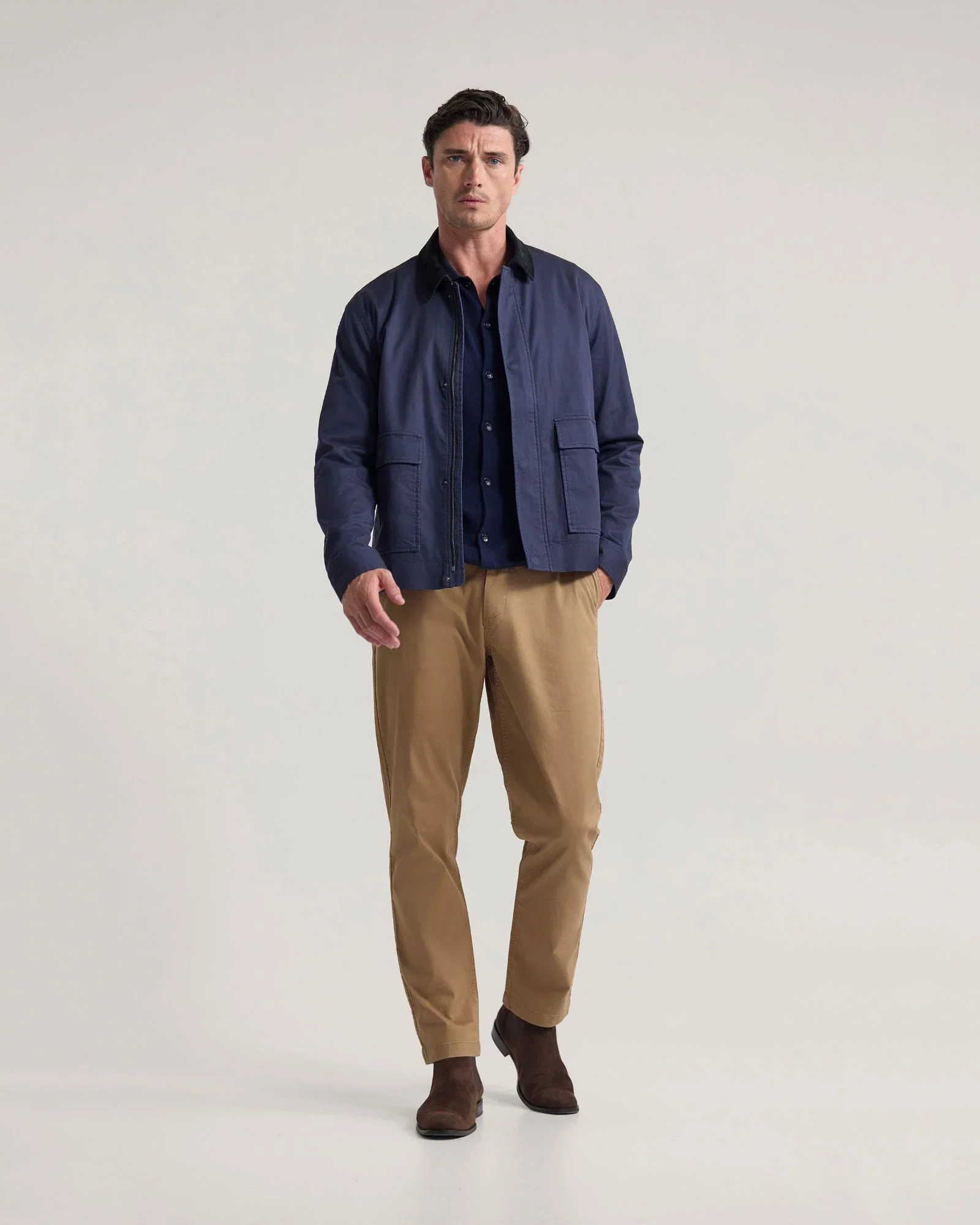 Image of Jamie Cotton Cavalry Twill Jacket