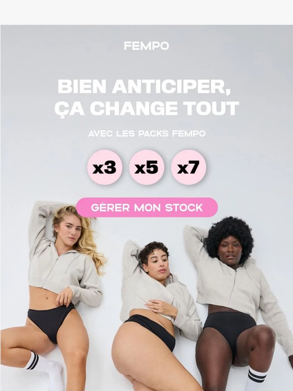 Les packs FEMPO : le bon réflexe pour bien anticiper !