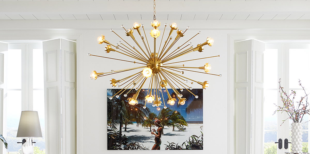 Giant Sputnik Chandelier