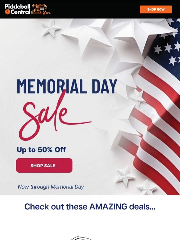 🇺🇸 Memorial Day Sale - AMAZING discounts