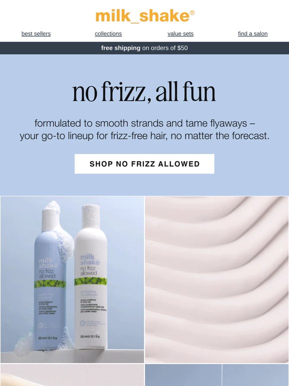 the secret to frizz-free, flawless hair 🤫