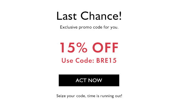 Hurry up! This may be your last chance to get your favorites with a BIG discount, your code ends soon.