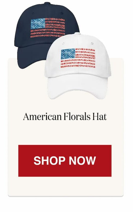American Florals Hat [Click here to Shop Now]