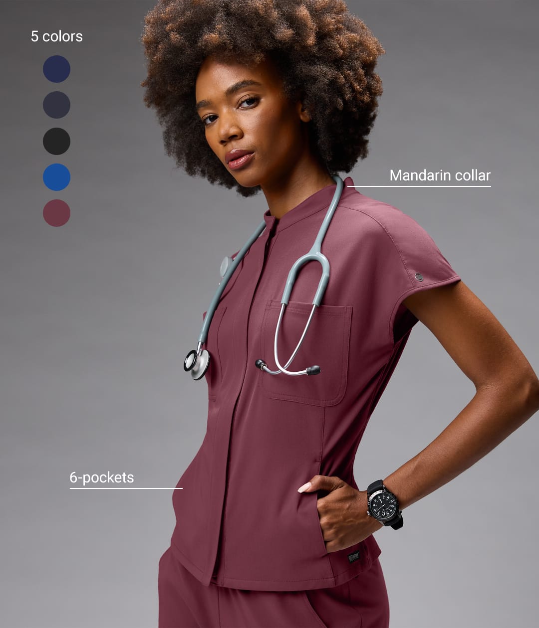 Shop Grey’s Anatomy Tops >