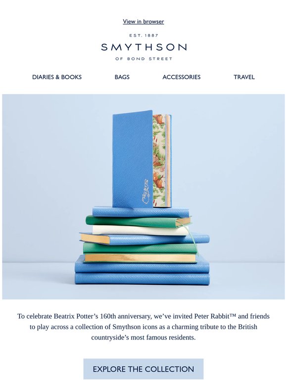 Smythson x Peter Rabbit™