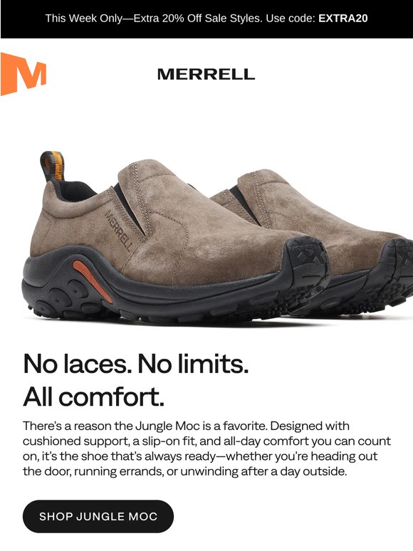 Jungle Moc: Slip into legendary comfort