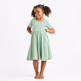 Jade Twirl Dress