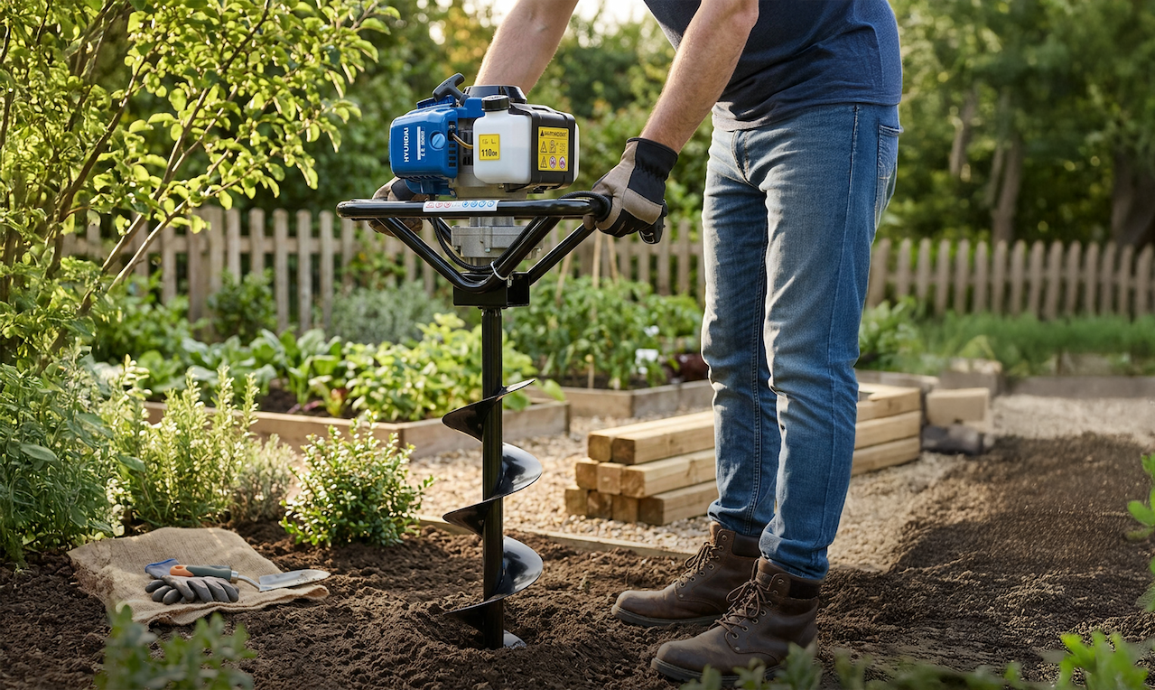 Petrol Earth Auger