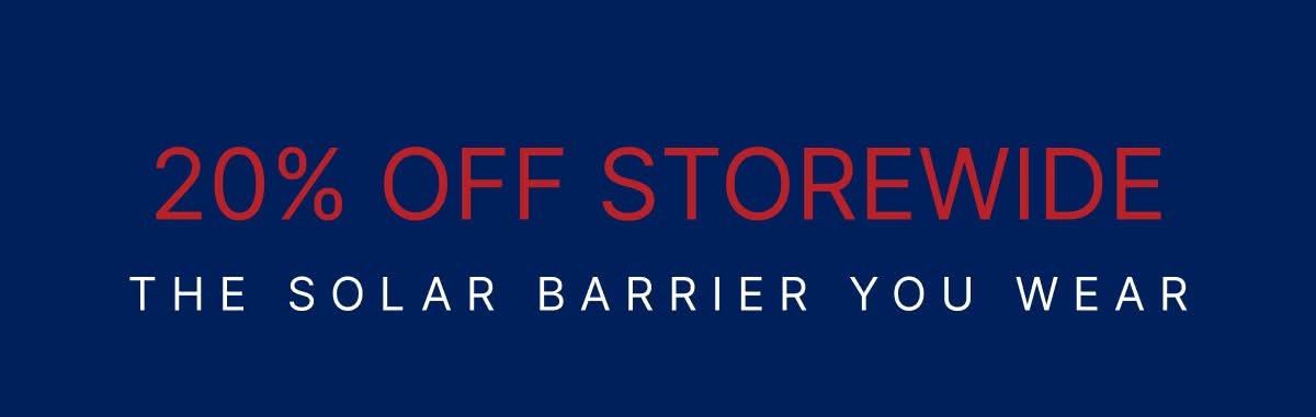 20% Off Storewide