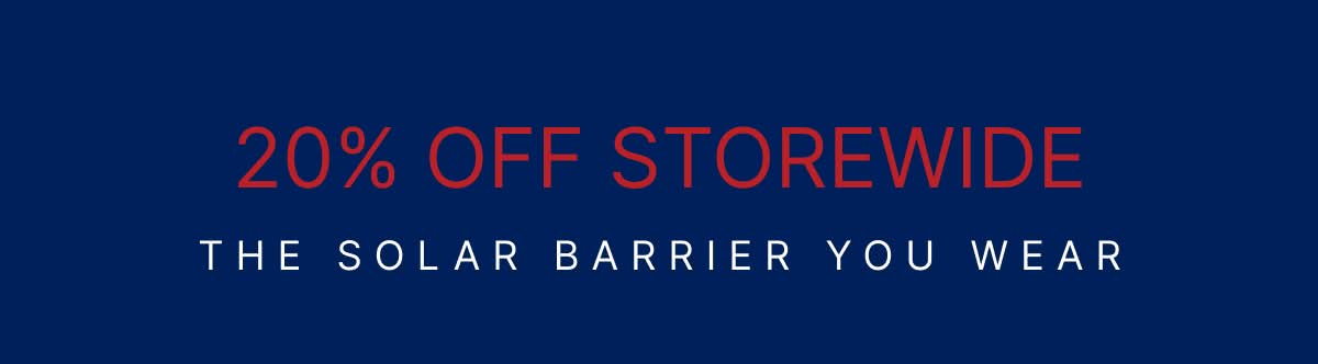 20% Off Storewide