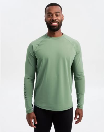Men's Long Sleeve Rash Guard UPF 50+