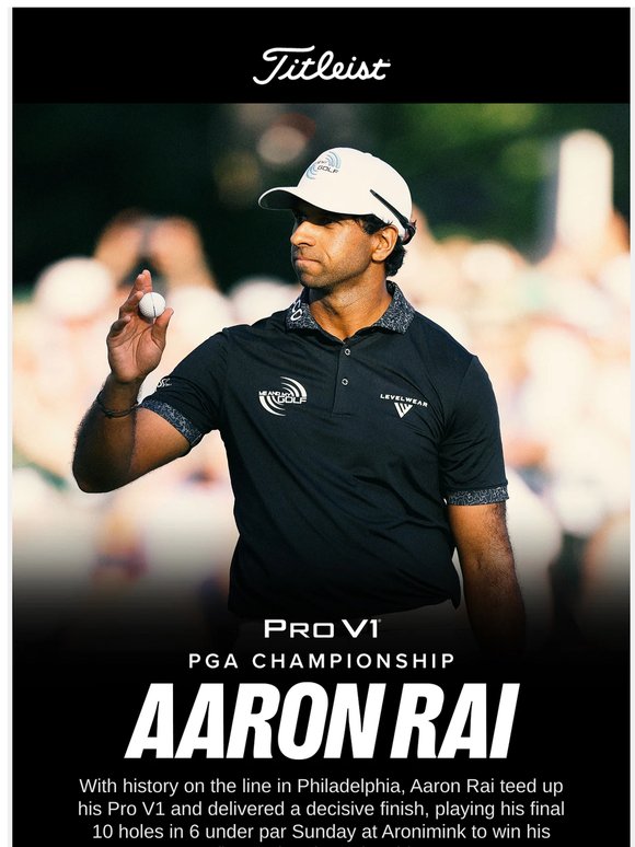Aaron Rai Wins the 108th PGA Championship