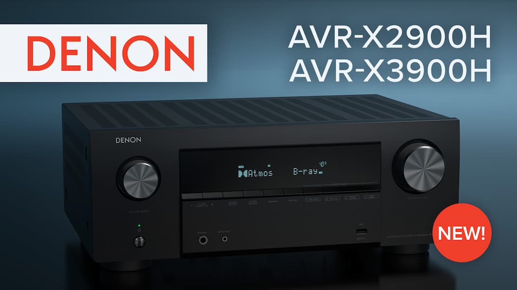 NEW! Denon AVR-X2900H & AVR-X3900H