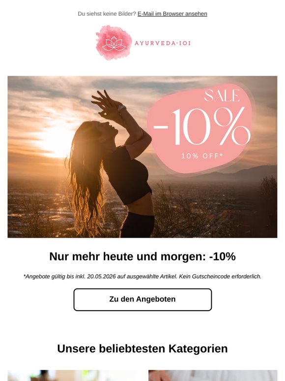 🌟 Achtung, Achtung: Unser Sale endet bald!