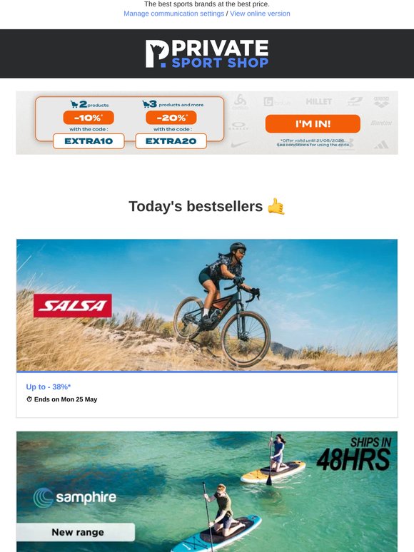 Salsa Bikes up to -38% off | Samphire, Poc, Roxy, Flyte...
