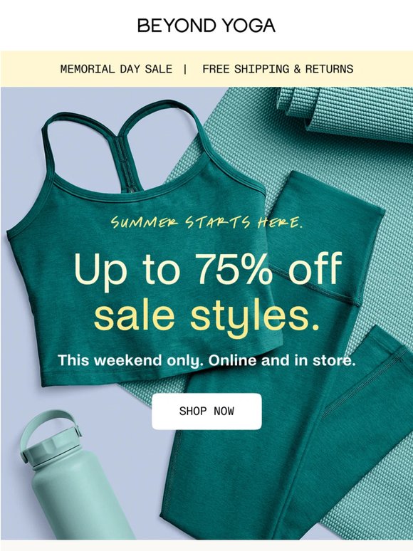 Up To 75% Off Starts Now! 👏