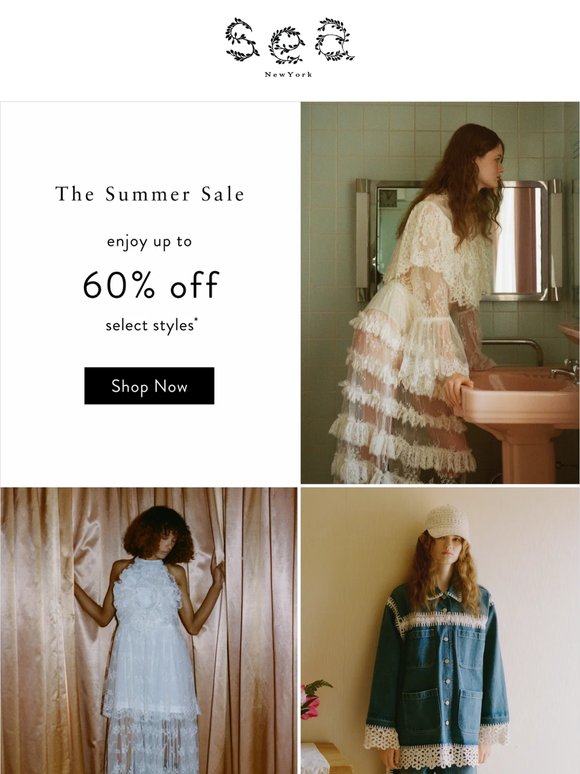 Enjoy Up to 60% off