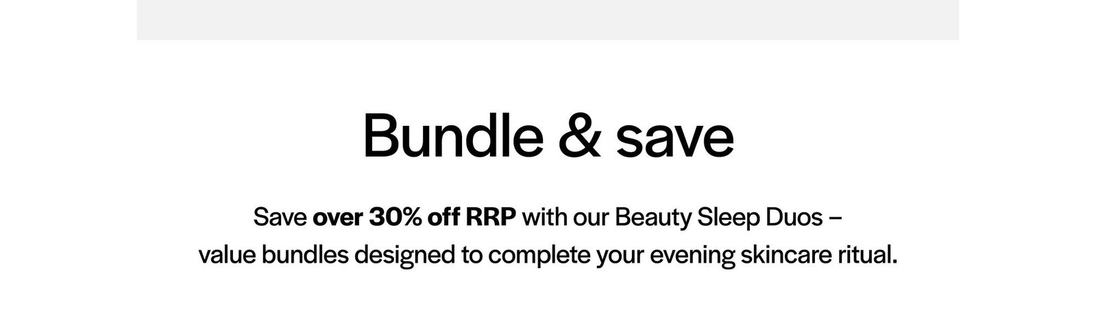 Bundle & save
