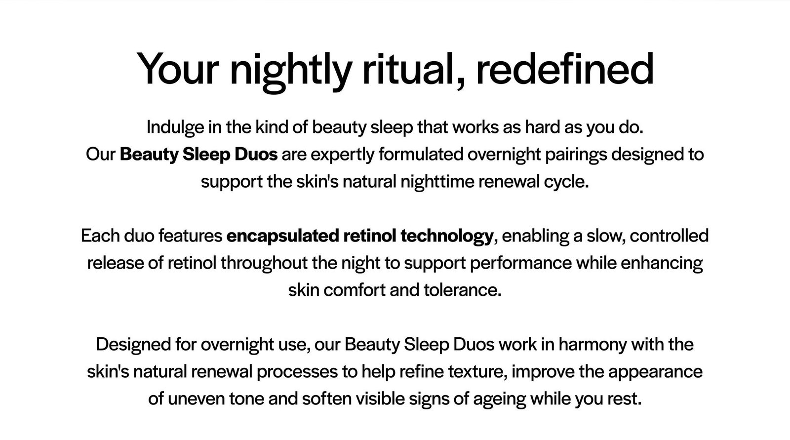 Your nightly ritual