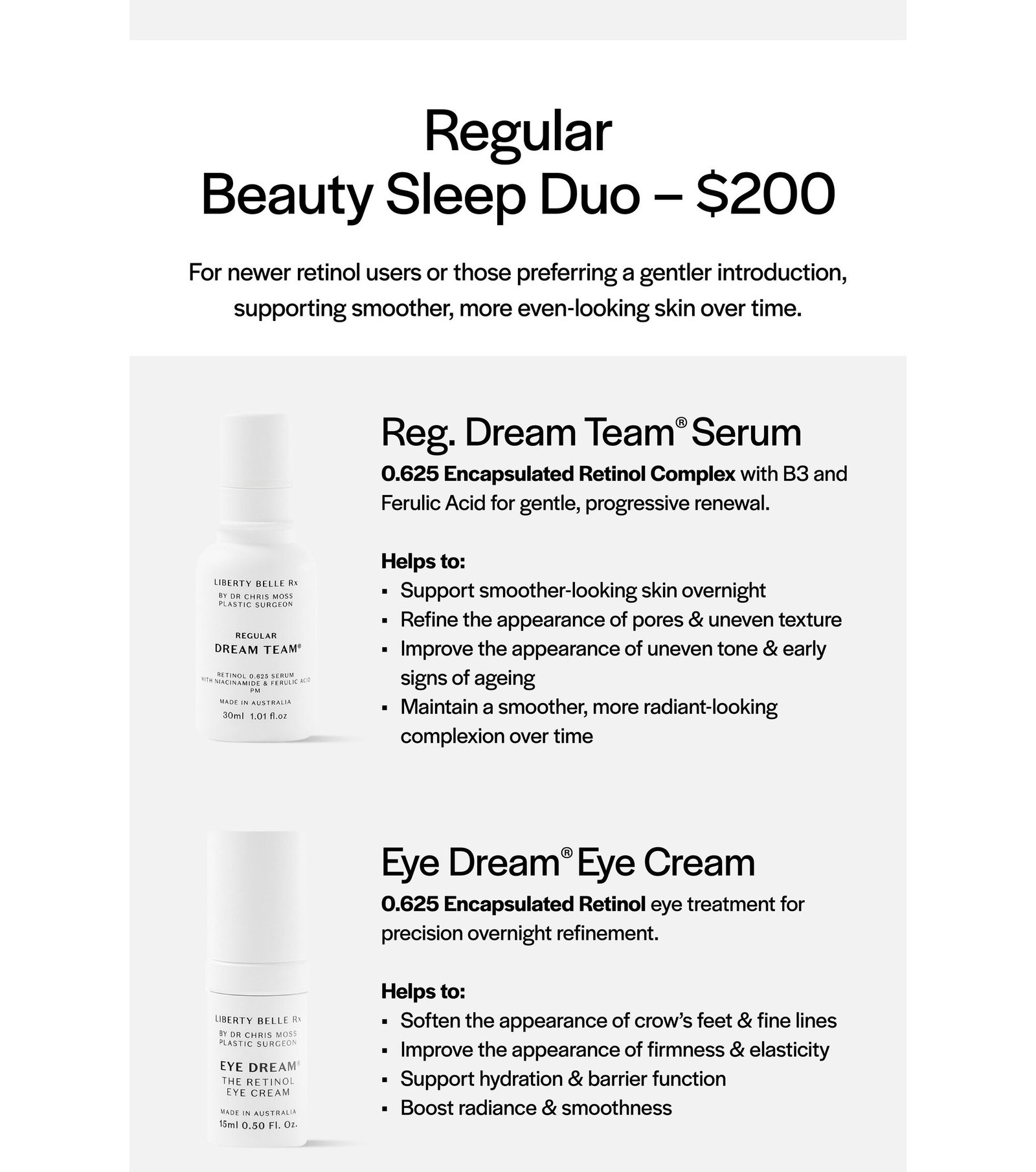 Regular Beauty Sleep Duo