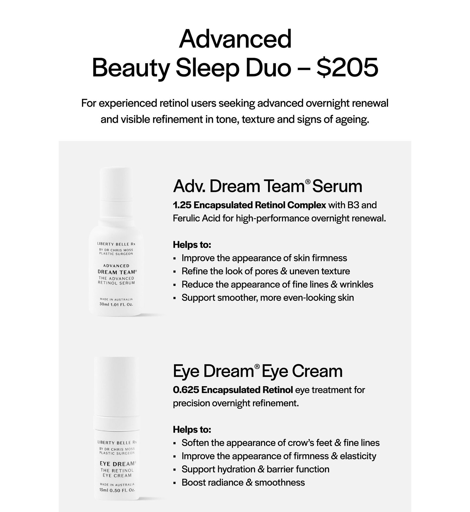 Advanced Beauty Sleep Duo