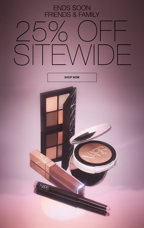 Ends Soon: 25% off Sitewide