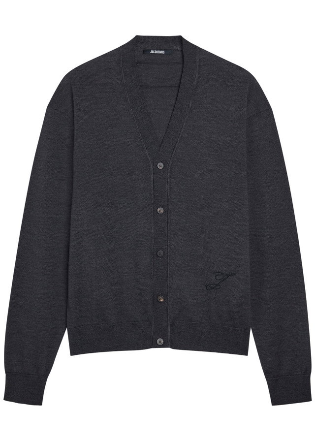 JACQUEMUS Le Cardigan merino wool-blend cardigan