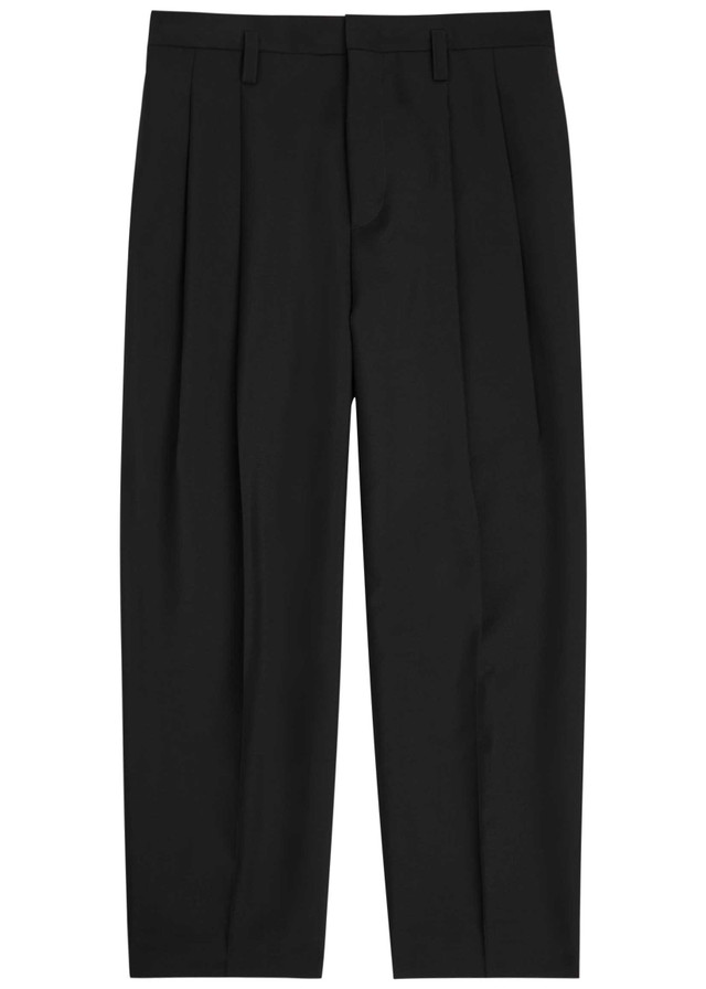 JIL SANDER Pleated wool trousers