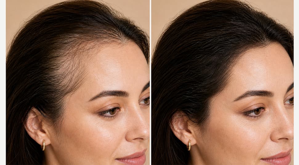  Before and After Style Edit Hair Building Fibers