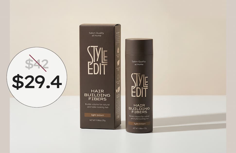 Style Edit Hair Building Fibers 50% off