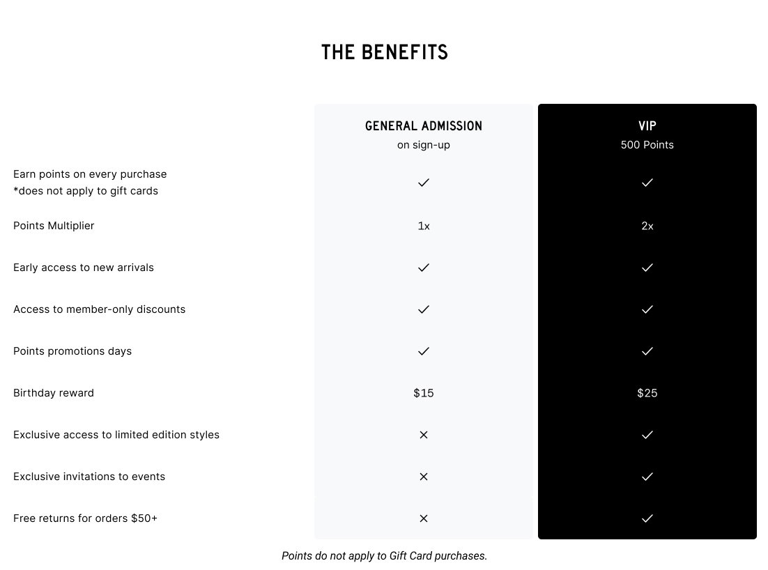 Welcome to Brixton Rewards!