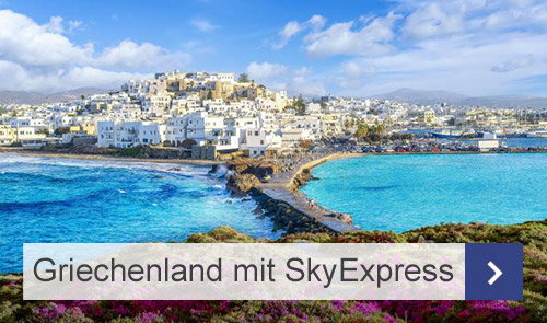 Nach Griechenland mit SkyExpress
