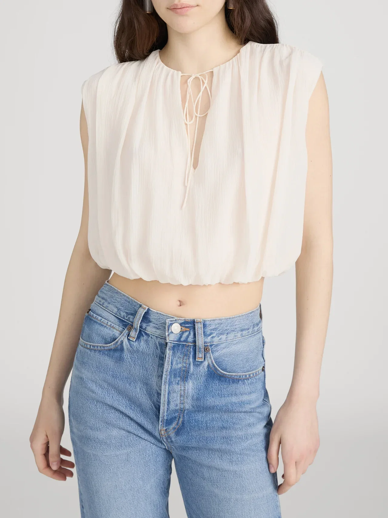 Image of The Wave Top - Cream